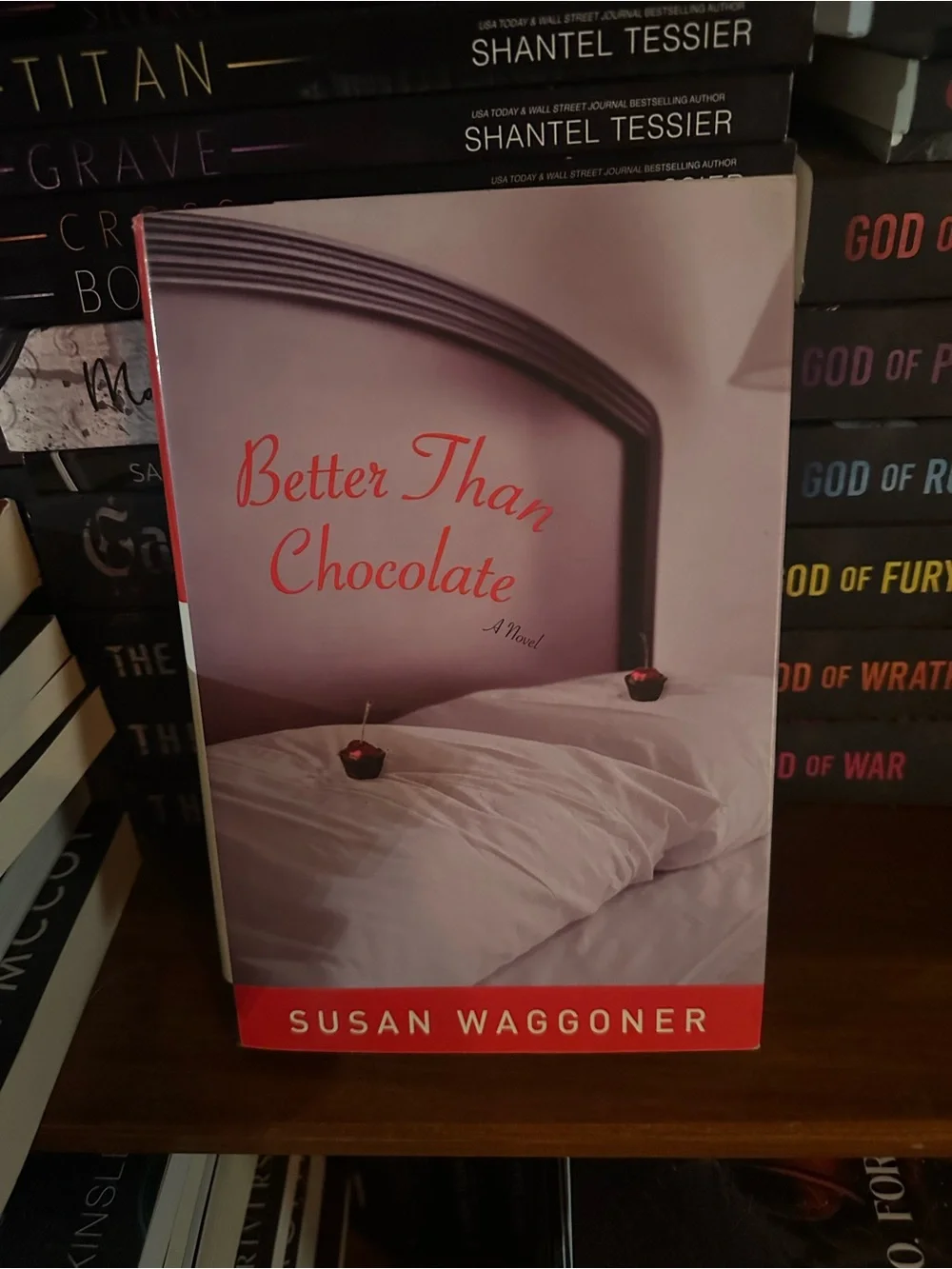 Better Than Chocolate by Susan Waggoner - Pink & Red Paperback